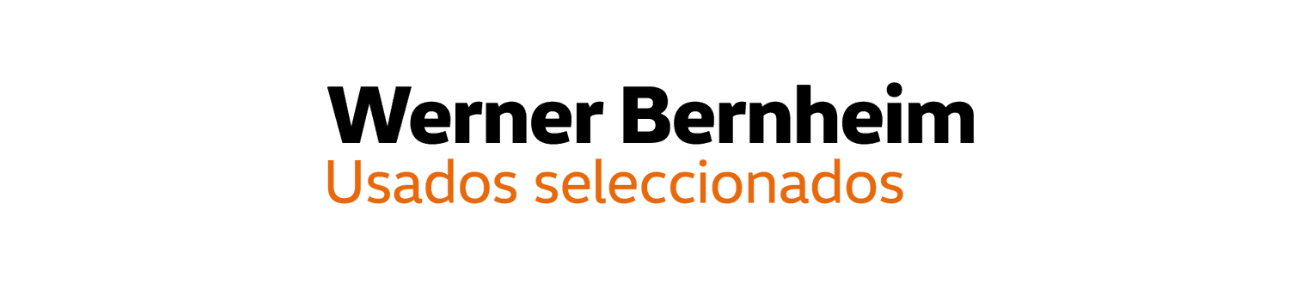 Werner Bernheim Usados Seleccionados